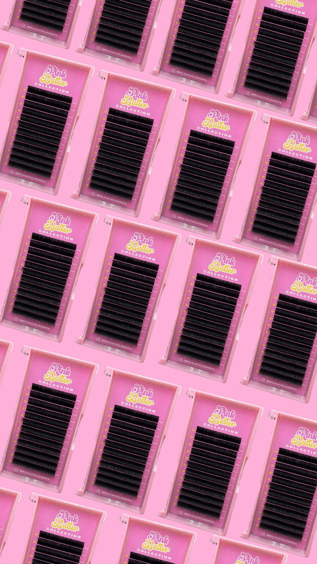 ‘Pink Butter’ Single Length Trays | CC Curl